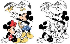mickey and friends vector art icons
