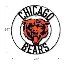 Imperial Chicago Bears Wrought Iron