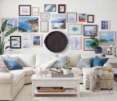 Coastal Nautical Living Room Design