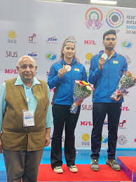 issf world cup india bag silver
