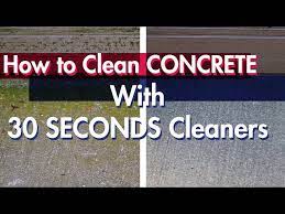 How To Clean Concrete Without A