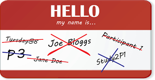 Using pseudonyms – what's in a name?