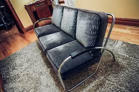 Art Deco Couch And Club Chair Kem