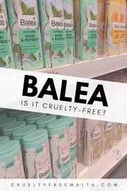 is balea free and vegan in 2022