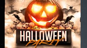 Halloween Party Flyer Template Free For Photoshope Youtube