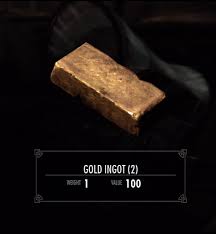 gold ingot the elder scrolls v