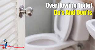 How To Stop An Overflowing Toilet Do S
