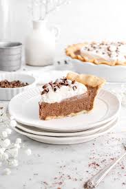 french silk pie bakers table