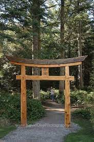 entrance gate at the japanese gardens