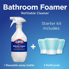 clorox bathroom foamer refillable