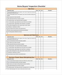 Buyer Home Inspection Checklist Pdf 20 Printable Home