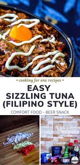 filipino style and easy sizzling