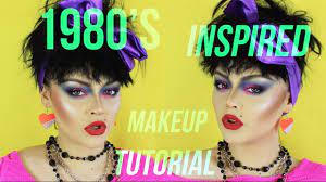 1980 s inspired makeup tutorial you