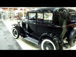 1930 ford model a tudor sedan very