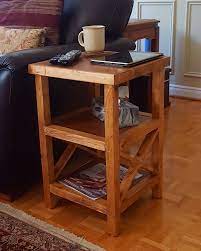 Rustic Pine Side Tables Woodify Canada