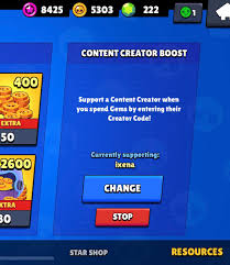 There you can enter a creator code. Rick C On Twitter Hit Up My Gal Ixena8 With The Creator Code As Promised For The Brawlstars Season Pass Don T Forget To Also Support Someone Great Https T Co Tufpo8jyek