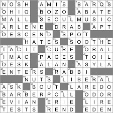 the squeamish crossword clue