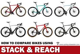 compare bikes using stack and reach