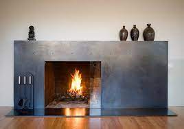 Metal Fireplaces That Give A Modern
