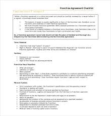 Franchise Agreement Template 12 Free Word Pdf Documents Download