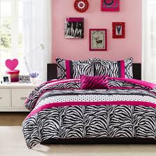 Modern Chic Pink Black Zebra Stripe