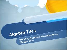 Closed Captioned Algebra Tiles
