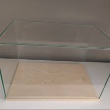 Clear Glass Display Case Showcase Box