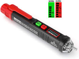 Kaiweets Ht100 Non Contact Voltage Tester With Lcd Display For Sperry Klein Circuit Tester Led Flashlight Buzzer Alarm That Has 12v 1000v 48v 1000v