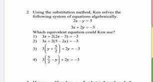 2 Using The Substitution Method Ken