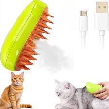 mingjing steamy cat brush upgraded 3 in
