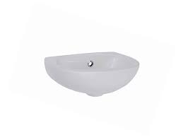 White Ceramic Wash Basin Sink Homemate