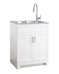Convenient shapes and styles with durable finishes for years of reliable service. Laundry Sink Faucet Cabinet Combos Laundry Sinks Faucets The Home Depot Canada
