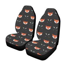 Fox Car Seat Covers Set Of 2