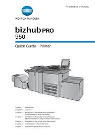 Homesupport & download printer drivers. Quick Guide Printer Konica Minolta