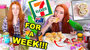 i only ate food from 7 eleven australia