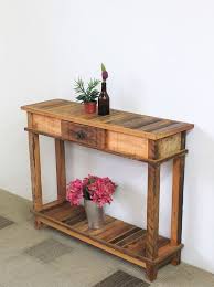 25 Pallet Console Tables For Entryways
