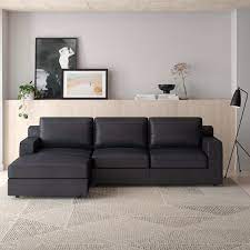 small leather sectional sofas foter