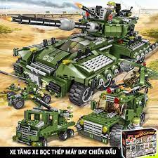 Đồ chơi lắp ráp Lego Xe Tăng XT1012 chi tiết / Máy Bay / Xe Quân sự Đặc  biệt - Đồ chơi học tập