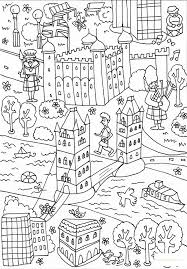 We have free and downloadable coloring pages for kids. Tower Bridge And Tower Of London Coloring Lesson Kids Coloring Page Coloring Lesson Free Printables And Coloring Pages For Kids