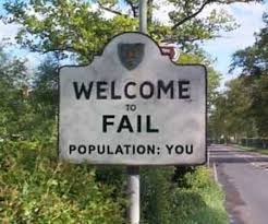Image result for welcome to fail