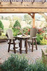 Poly Pub Table And Chair Set From