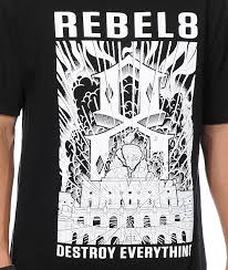 Rebel8 Destroy Everything T Shirt