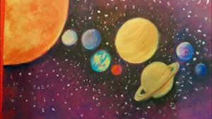 Solar System Drawing Planets Drawing For Kids