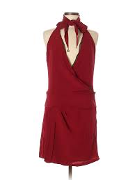 Details About Gucci Women Red Cocktail Dress 42 Italian