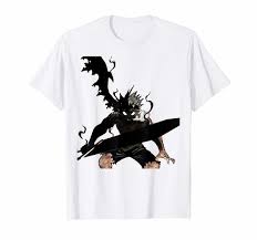 Black Clover Asta Tee Shirt Asta Demon Form Anime T Shirt