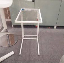 White Glass Ikea Vittsjo Laptop Stand