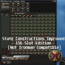 Command for unlocking building slots? Steam Workshop State Constructions Improved 156 Slot Edition Not Ironman Compatible