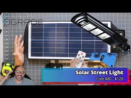 Solar Street Light With Motion Sensor