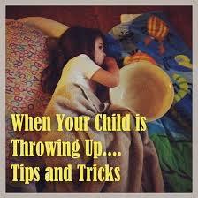 tips for when children are throwing up