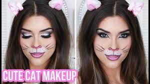 y cat halloween makeup tutorial